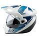 Мотошлем KLIM Krios Pro ECE/DOT LG Spectrum White - Blue