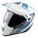 Мотошлем KLIM Krios Pro ECE/DOT LG Spectrum White - Blue