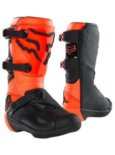 Мотоботинки детские FOX Comp Youth Boot Flo Orange 8