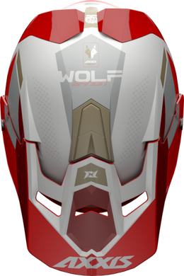 Мотошлем AXXIS WOLF Bandit B5 Matt Red XS