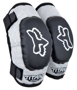 Детские налокотники FOX PeeWee Titan Elbow Black Medium