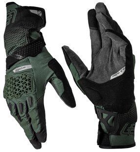 Перчатки LEATT 5.5 HydraDri Adventure Glove Forest M (9)