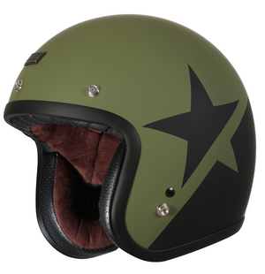 Мотошлем Origine Primo Star Black Army Green