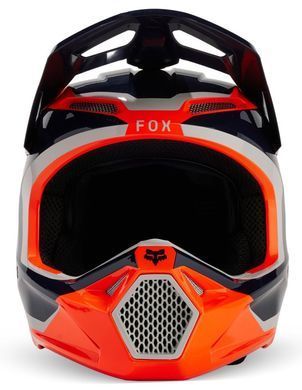 Мотошолом FOX V1 NITRO HELMET Flo Orange, L