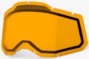 Лінза 100% RC2/AC2/ST2 Dual Vented Lens - Persimmon, Dual Colored Lens