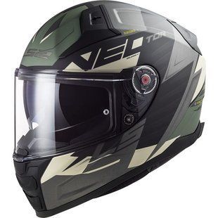 Мотошолом LS2 FF811 Vector II Absolute Matt Black Silver M