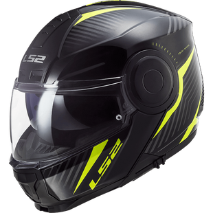 Мотошолом LS2 FF902 Scope Skid Black Hi-Vis Yellow L
