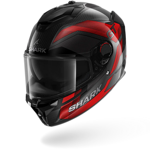 Мотошолом SHARK SPARTAN GT PRO RITMO CARBON red chrome S
