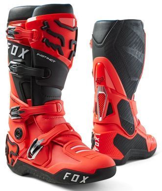 Мотоботи FOX INSTINCT 2.0 Boot Flo Red 10.5
