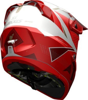 Мотошлем AXXIS WOLF Bandit B5 Matt Red XS