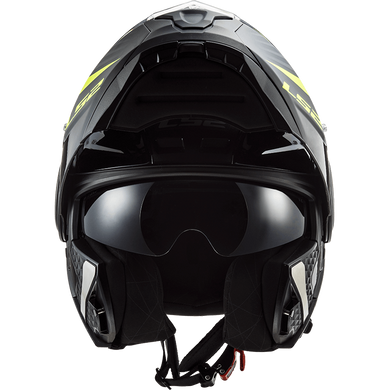 Мотошолом LS2 FF902 Scope Skid Black Hi-Vis Yellow L