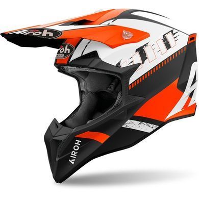 Шолом AIROH WRAAAP FEEL orange matt XL