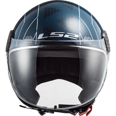 Мотошолом LS2 OF558 Sphere Lux Linus Gloss Cobalt S