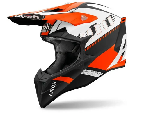 Шолом AIROH WRAAAP FEEL orange matt XL