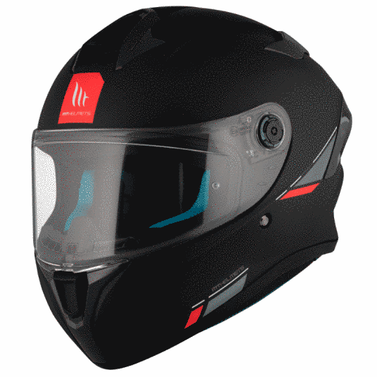 Мотошолом MT Targo S Solid A1 Matt Black ECE2206 XXS купити в