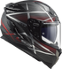 Мотошолом LS2 FF327 Challenger CT2 Konic Matt Red