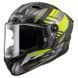 Мотошлем LS2 FF805 Thunder C Volt Gloss Black Hi-Vis Yellow L