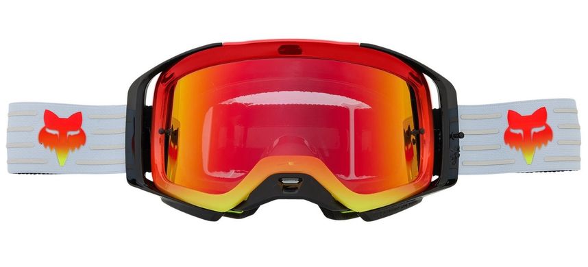 Маска кроссовая FOX AIRSPACE II INJECTED GOGGLE - FLORA White Mirror Lens