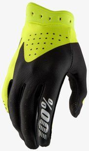 Рукавички 100% iTRACK Glove [Fluo Yellow], S (8)