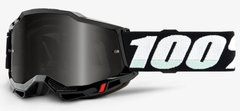 Маска кросова 100% ACCURI 2 Sand Goggle Black - Smoke Lens, SAND