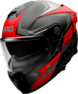 Мотошлем AXXIS HAWK SV EVO IXIL B15 Matt Red L