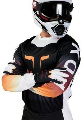Дитяча джерсі FOX KIDS 180 FLORA JERSEY Black KM