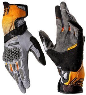 Перчатки LEATT 5.5 HydraDri Adventure Glove Orange M (9)