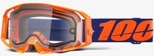 Маска кросова 100% ARMATIC Enduro Goggle [Neon Orange], Dual Clear Lens