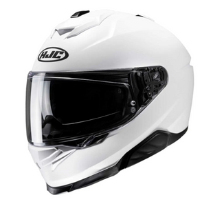Мотошолом HJC I71 matt pearl white L