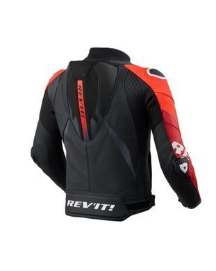 Куртка REV'IT HYPERSPEED 3 PRO кожа black/red 48