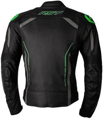 Мотокуртка RST S1 Leather Jacket Men - Black/Grey/Neon Green L