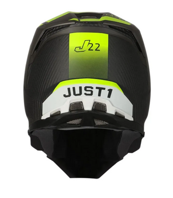 Мотошолом Just1 J22 Adrenaline Fluo Yellow Carbon Matt L