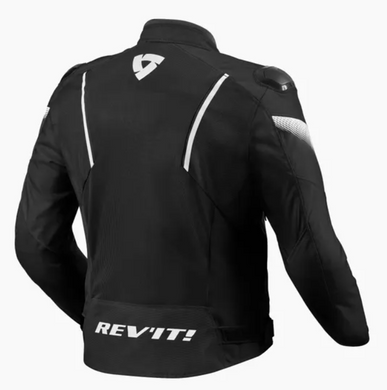 Мотокуртка REV'IT CONTROL AIR H2O текстиль black/white L