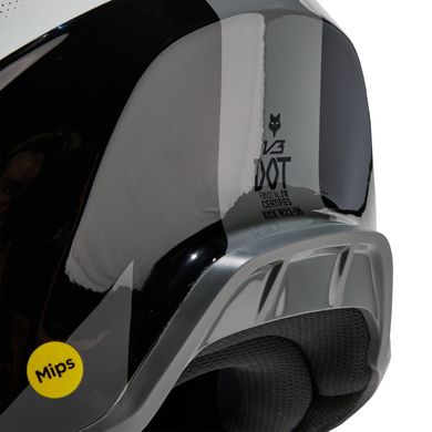 Мотошлем FOX V3 REVISE HELMET Black L