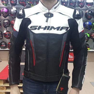 Мотокуртка Shima Bandit White Red XL