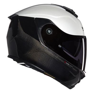 Мотошолом Nolan X-903 Ultra Carbon VERNICIATURA SPECIALE Black-White