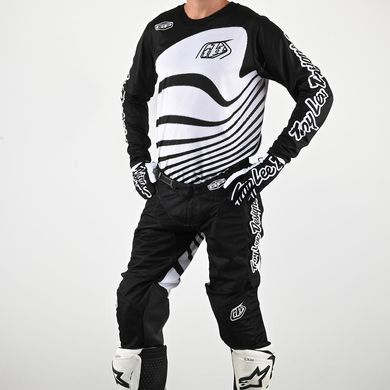 Штани TLD GP AIR PANT, DRIFT BLACK / TURQUOISE Розмір L (34)