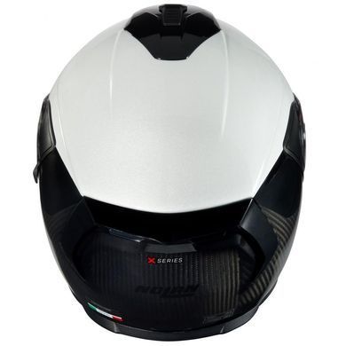 Мотошолом Nolan X-903 Ultra Carbon VERNICIATURA SPECIALE Black-White