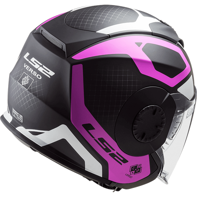 Мотошлем LS2 OF570 Verso Marker Matt Black Violet