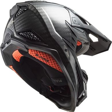 Мотошлем LS2 MX703 C X-Force Gloss Carbon XXL