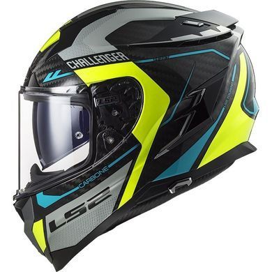 Мотошолом LS2 FF327 Challenger CT2 Thorn Hi-Vis Yellow