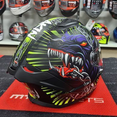Мотошлем MT STINGER 2 Akin A3 Matt XXS