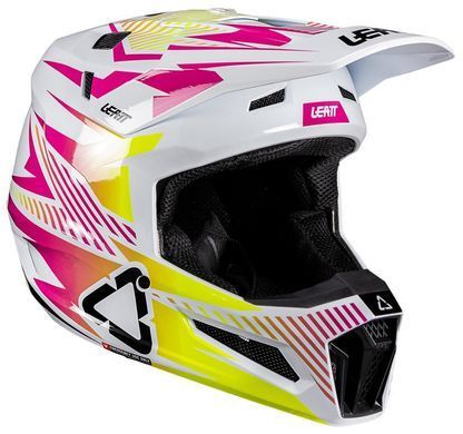 Мотошолом LEATT Moto 3.5 Helmet + Goggle Storm Pink XS