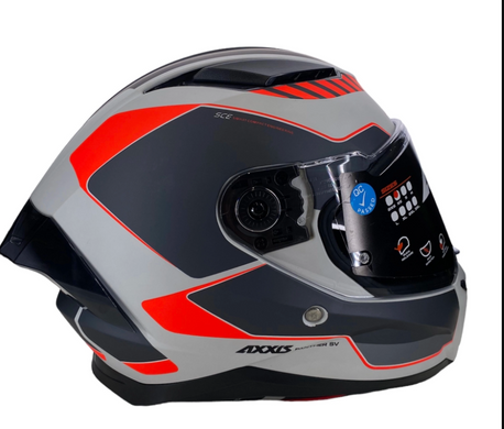 Мотошолом AXXIS PANTHER SV Gale A5 Matt Red XS