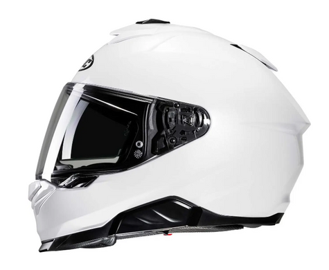 Мотошолом HJC I71 matt pearl white L
