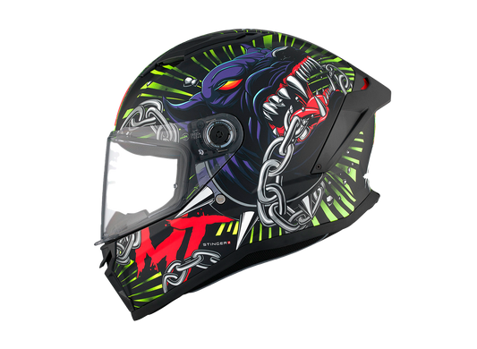 Мотошлем MT STINGER 2 Akin A3 Matt XXS