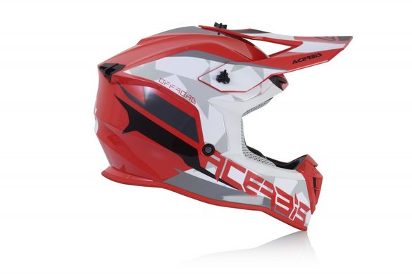 Мотошлем Acerbis LINEAR Red White XS