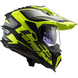 Мотошолом LS2 MX701 Explorer Alter Matt Black Hi-Vis Yellow