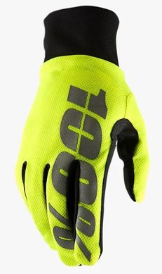 Водостійкі перчатки 100% Hydromatic Waterproof Glove Fluo Yellow XL (11)