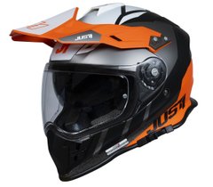 Мотошлем Just1 J34 Pro Outerspace Fluo Orange Black